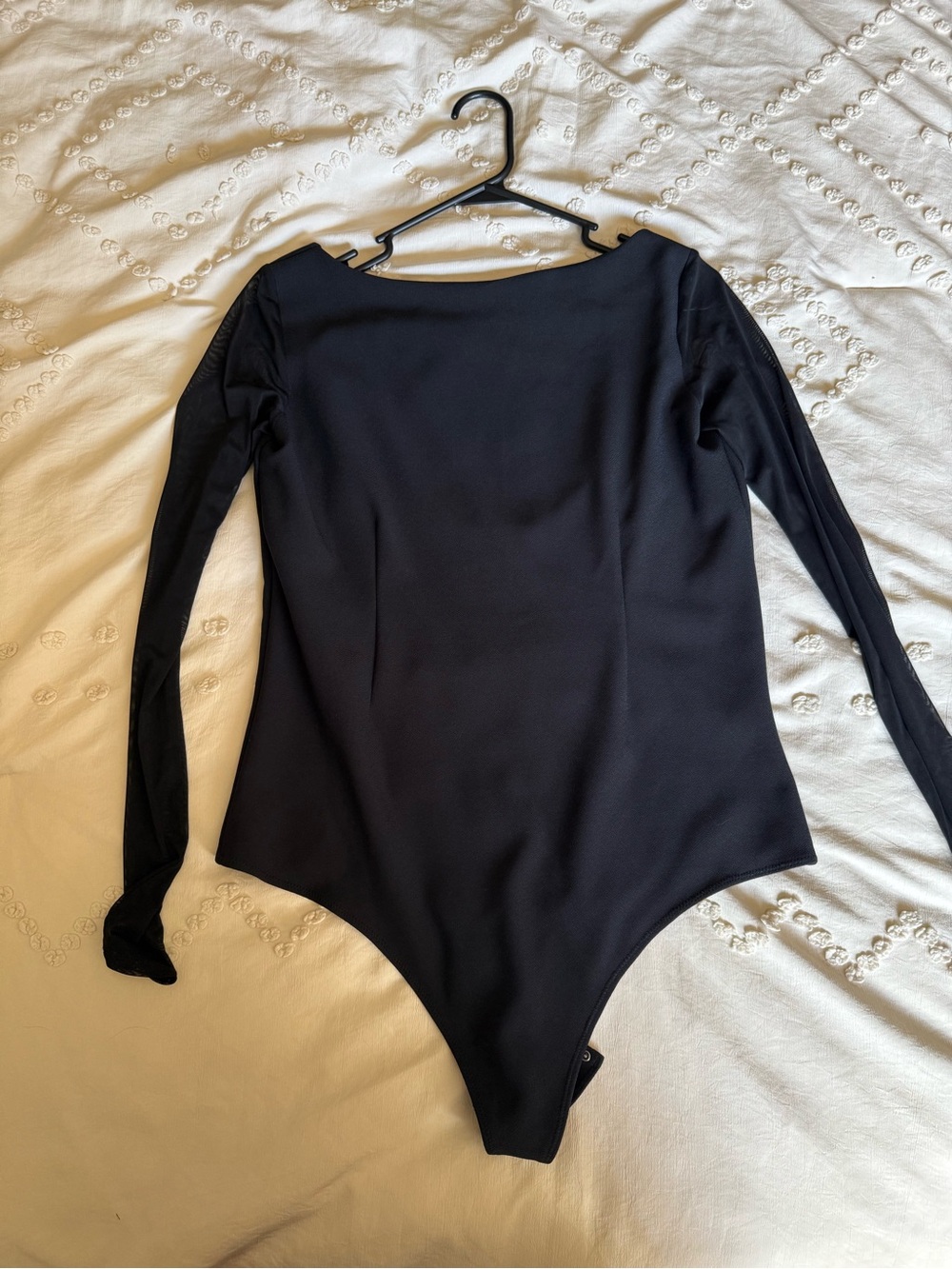 Never Worn Abercrombie Black Long Sleeve Bodysuit